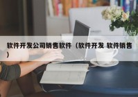 软件开发公司销售软件（软件开发 软件销售）