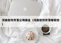 河南软件开发公司排名（河南软件开发哪家好）