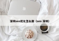 深圳seo优化怎么做（seo 深圳）