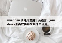 windows软件开发用什么语言（windows桌面软件开发用什么语言）